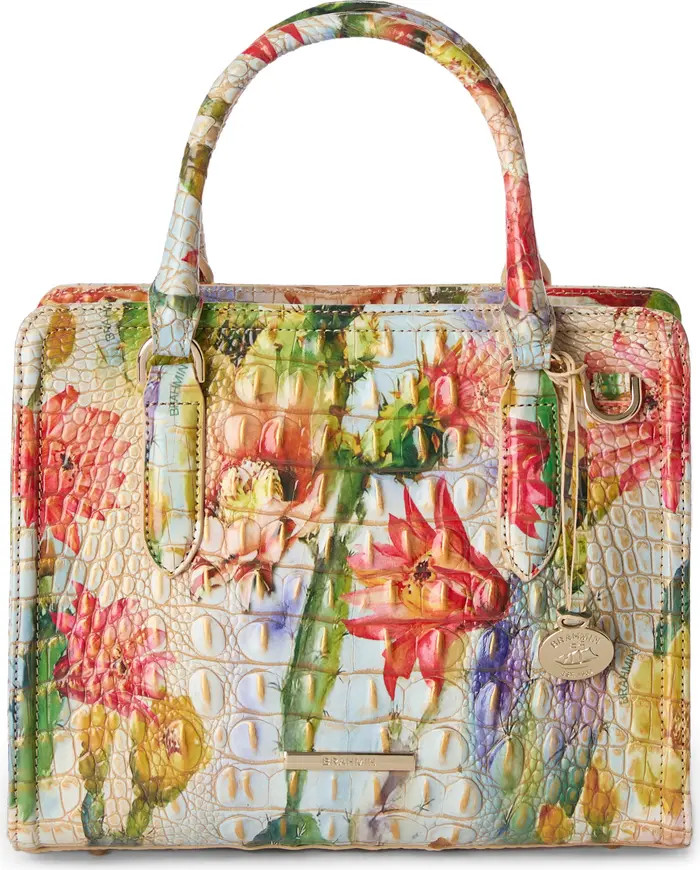 Brahmin Cami Embossed Leather Satchel | Nordstrom | Nordstrom