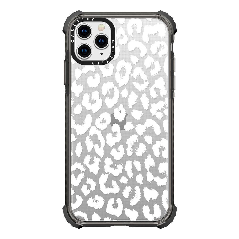 White Transparent Leopard Animal Print | Casetify