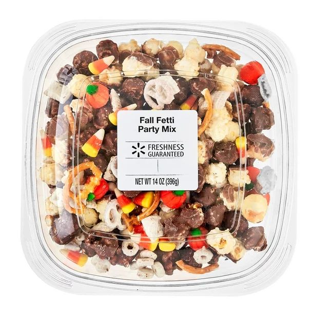 Freshness Guaranteed Fallfetti Caramel Popcorn Party Mix Bowl,14 oz | Walmart (US)