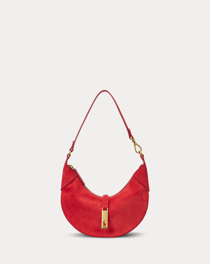 Polo ID Suede Mini Shoulder Bag | Ralph Lauren (UK)