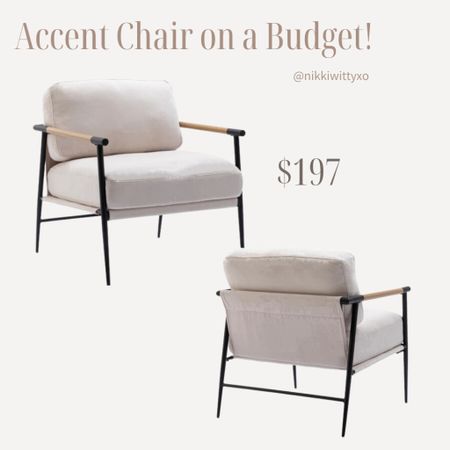 Such great modern accent chairs on a budget! Beautiful neutral accent chair for your living room. And they have amazing reviews! 🤍

Neutral home / accent chair / living room / modern home 

#LTKstyletip #LTKSpringSale #LTKhome