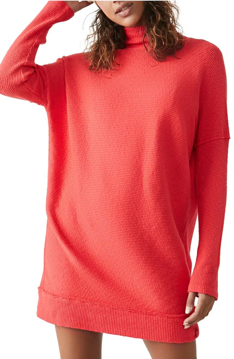 Free People Casey Rib Tunic Sweater | Nordstrom | Nordstrom