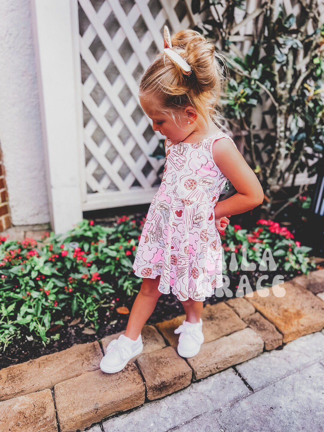 Mickey Treats Sleeveless Dress Minnie Mouse Dress Skater Dress Mickey Dress Disney Kids Magic Kin... | Etsy (US)