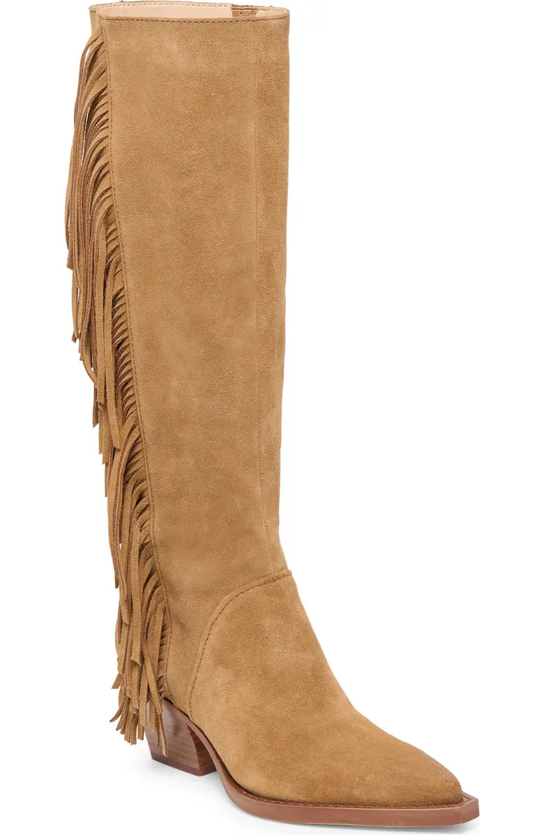 Roley Fringe Western Boot (Women) | Nordstrom Rack