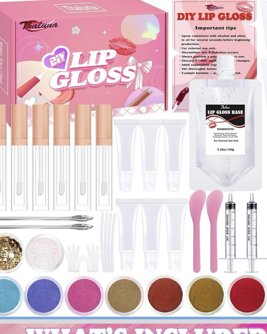 Lip gloss making kit

Fun gift and craft for teens, tweens or anyone who like crafting and lip gloss

#LTKGiftGuide #LTKBeauty #LTKHoliday