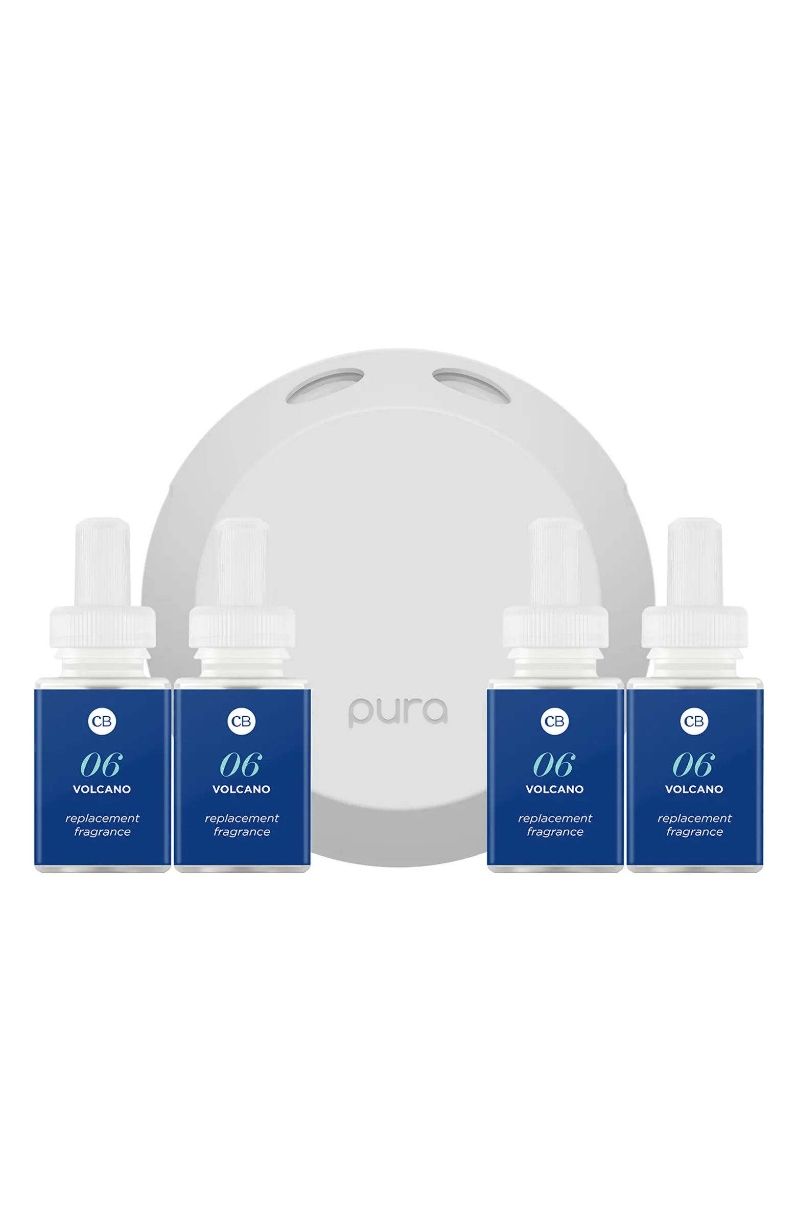 X Capri Blue Volcano & Pura 4 Smart Fragrance Diffuser & Refill Set | Nordstrom