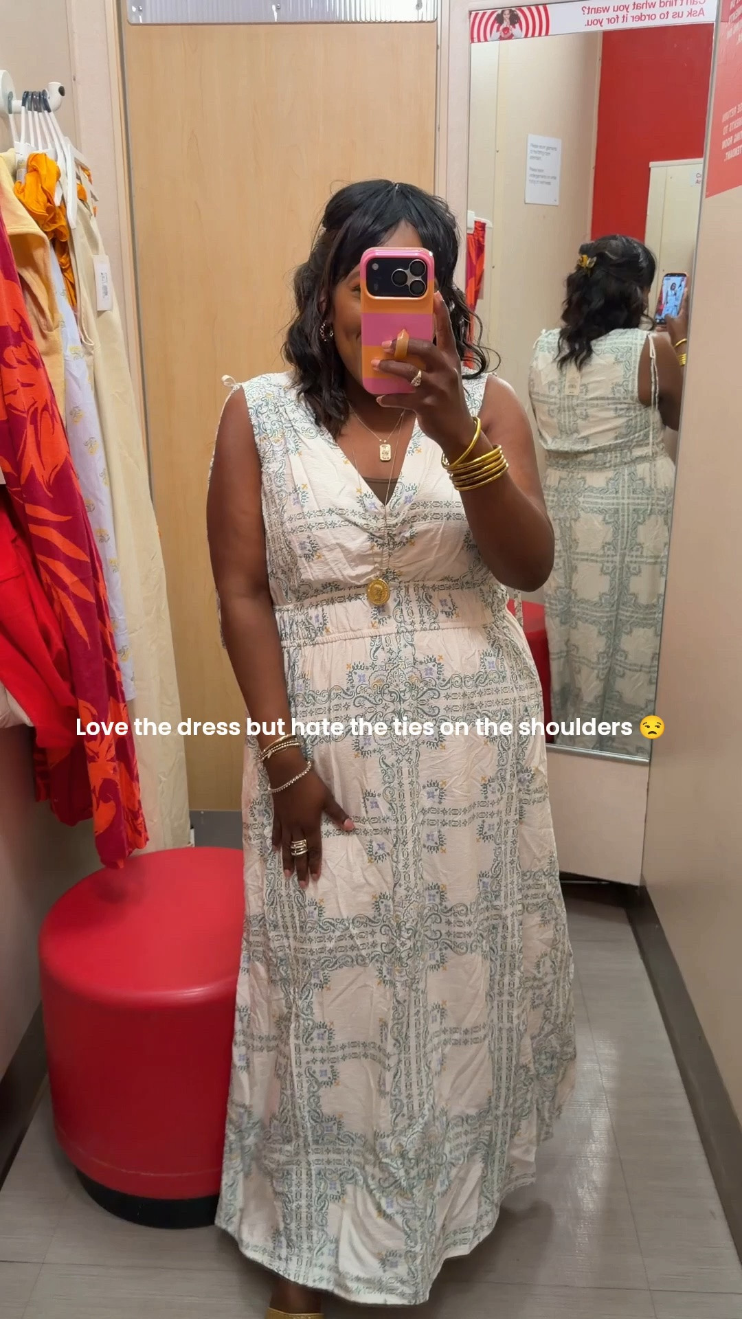 Love this dress from @Target that’s perfect for Summer! ☀️ Wearing the large but have the size medium in my cart 🛒

#LTKdayinmylife #LTKMidsize #LTKPlusSize