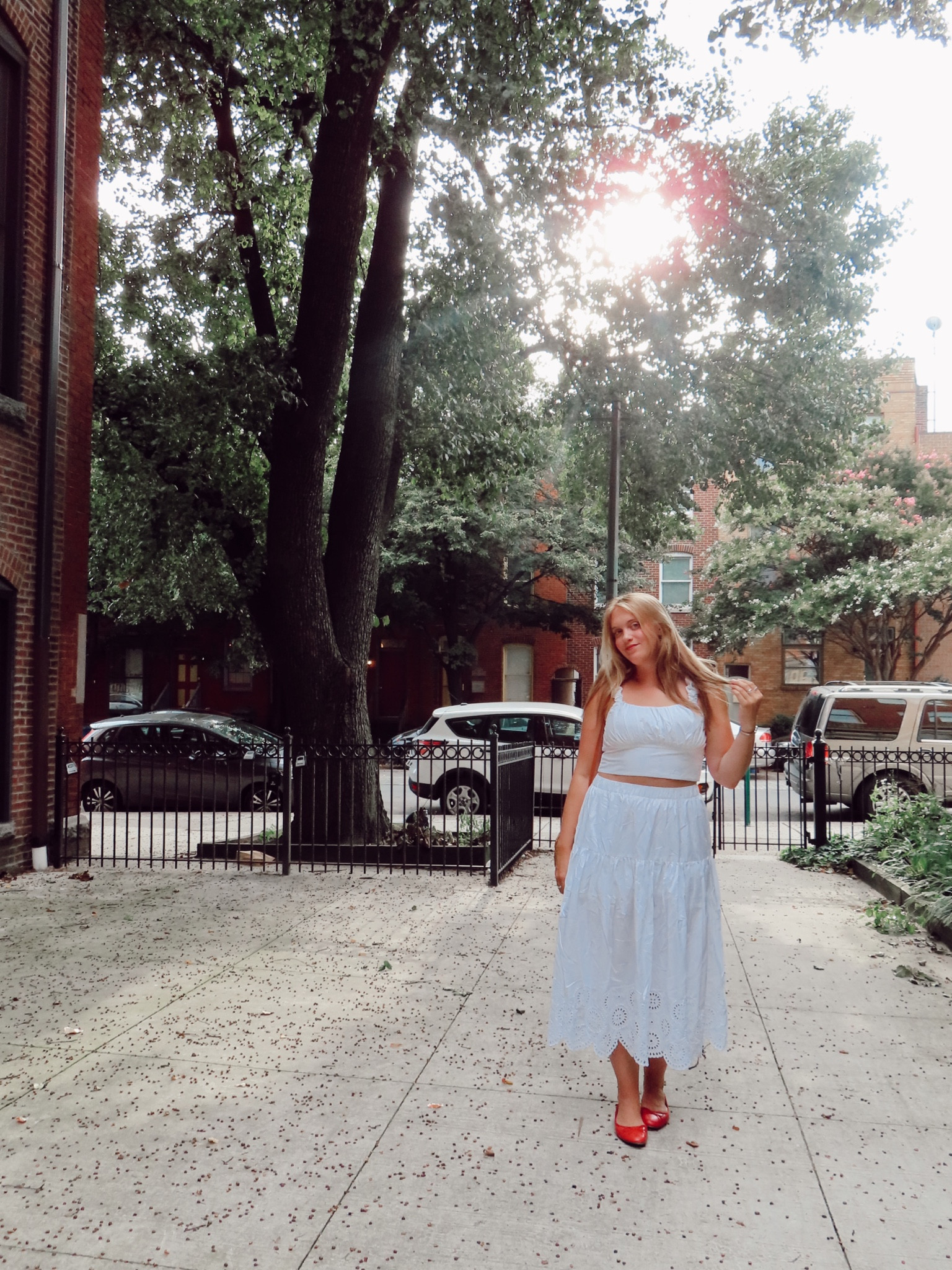 still wearing summer whites even though Pumpkin Spice is out 🤍 

#LTKSale #LTKsalealert #LTKSeasonal