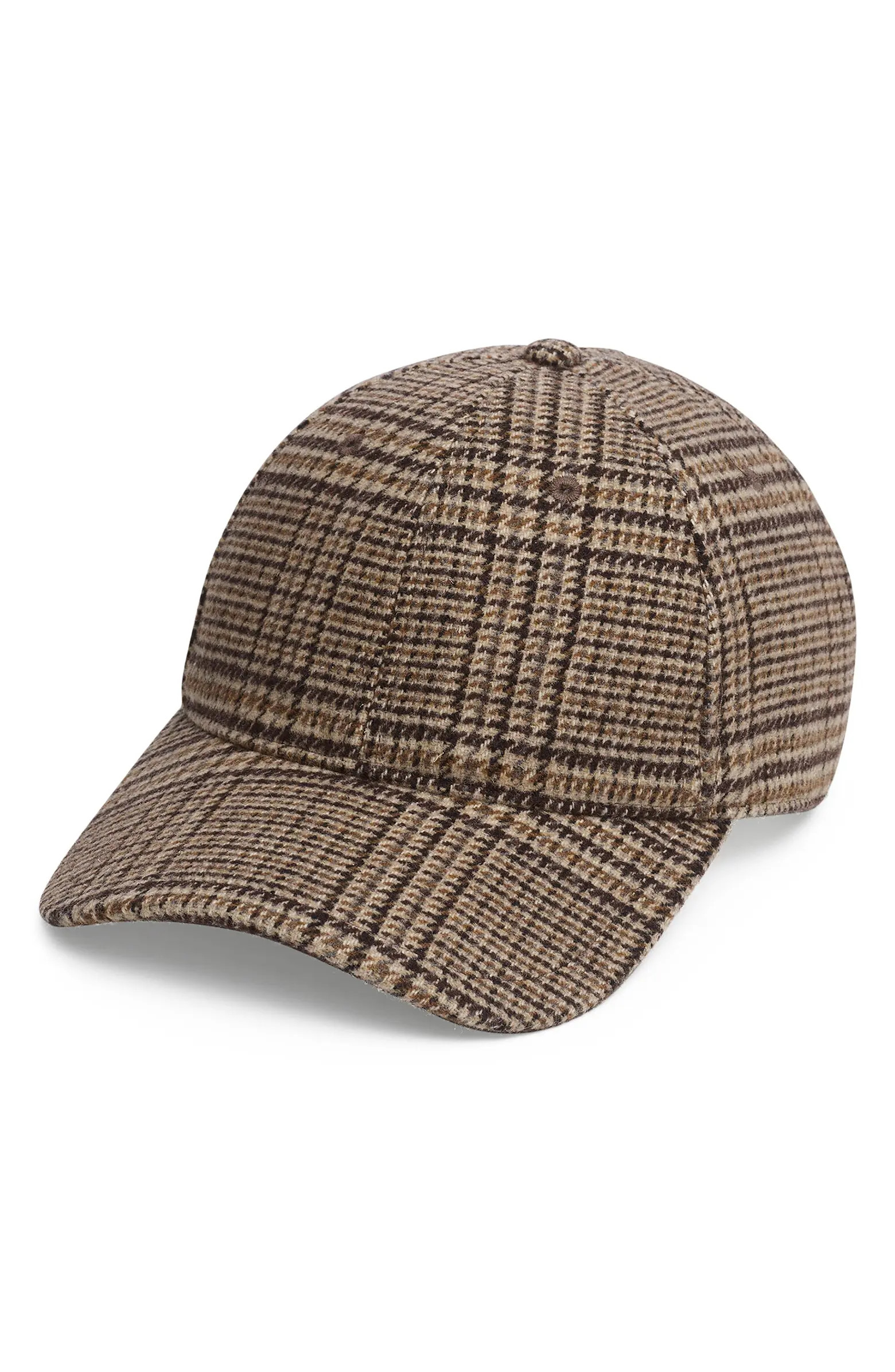 rag & bone Harlow Plaid Baseball Cap | Nordstrom | Nordstrom