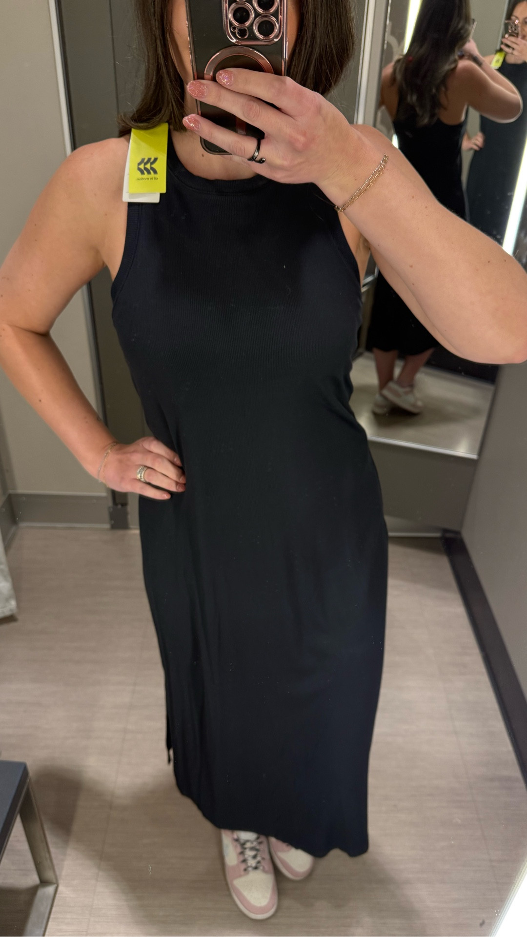 Spring dress with built in bra 🤍

#LTKootd #LTKSeasonal #LTKTall