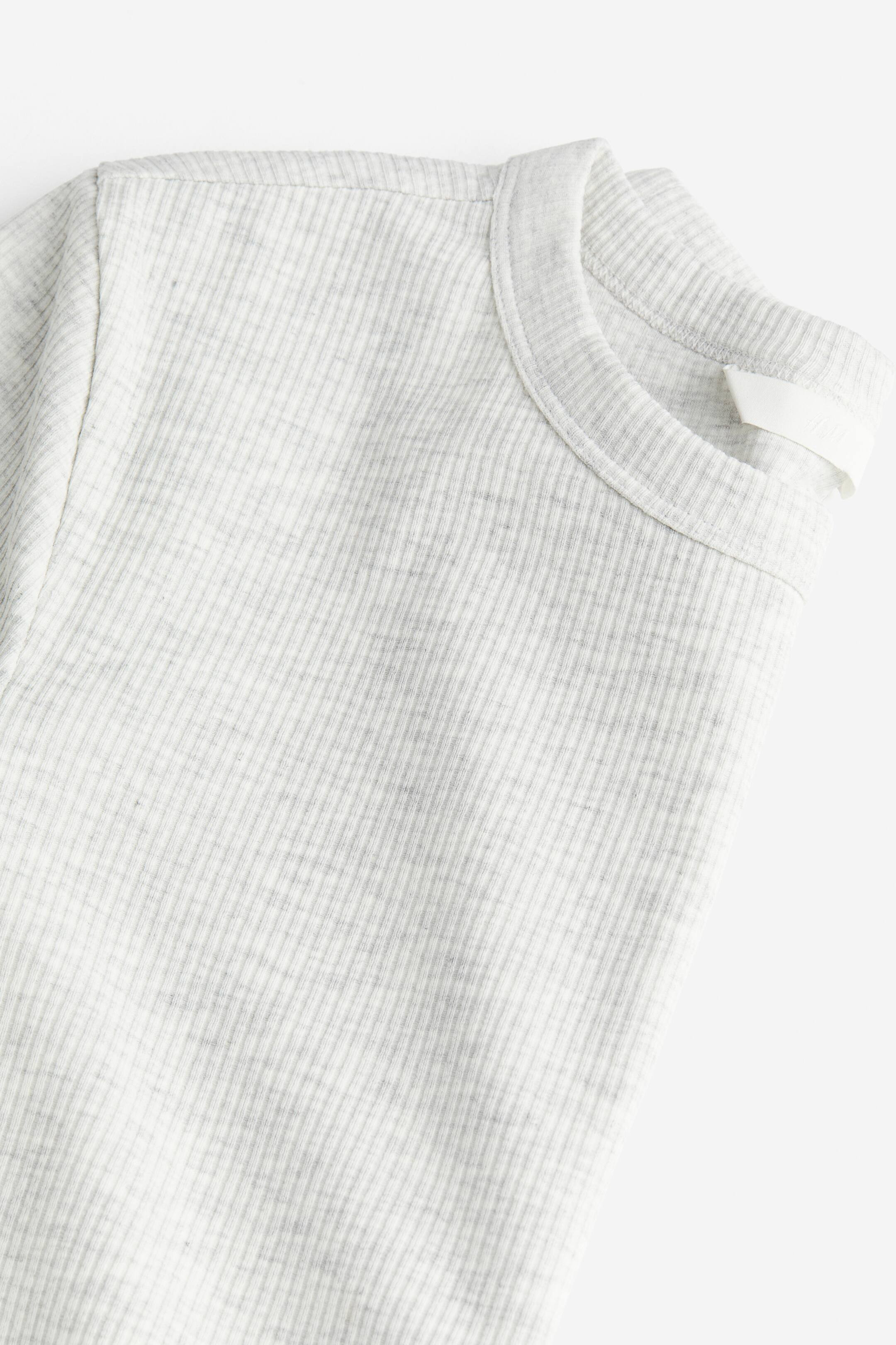 Ribbed T-shirt | H&M (UK, MY, IN, SG, PH, TW, HK)