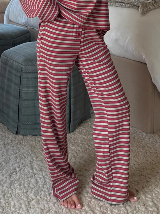 Off the Scene Lounge Knit Pants | Rosestone | Shop Talulah