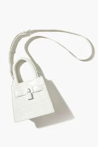 Faux Croc Crossbody Bag | Forever 21 (US)