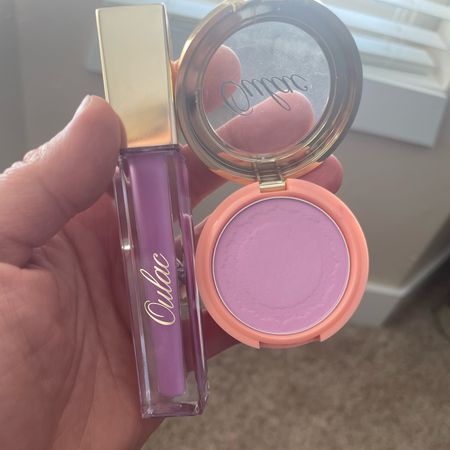 Pigmented lilac blush and lipstick from Oulac

#LTKunder50 #LTKbeauty #LTKFind