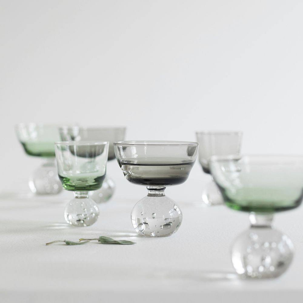 Eternal Snow Stemmed Medium Glass - Set of 6 | West Elm (US)