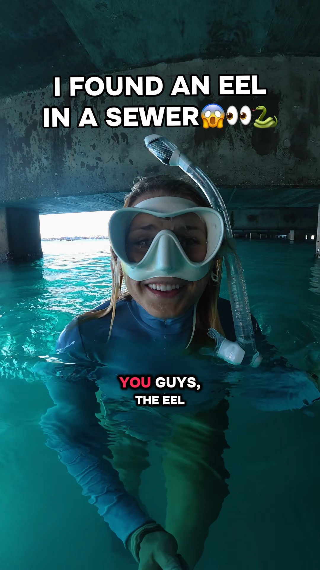 It’s his own kingdom 😅🐍👑 Do you think he likes or recognizes me?🤔

#eel #freediving #ocean #marinelife #florida

#LTKActive
