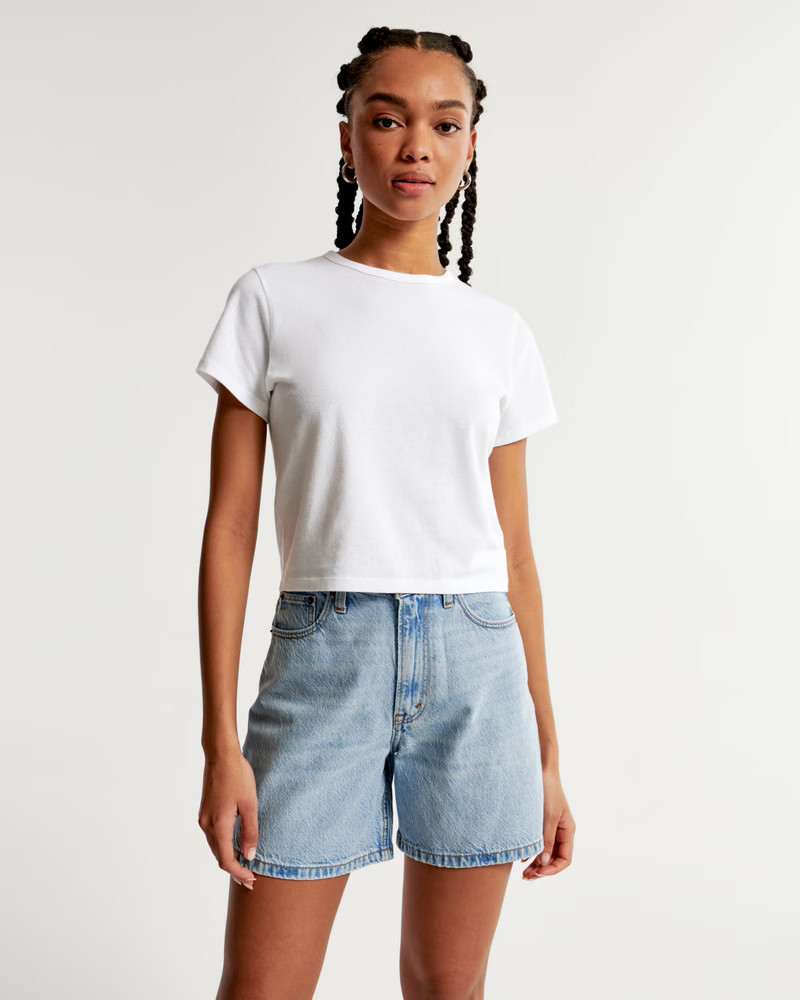 Women's High Rise Loose Short | Women's Bottoms | Abercrombie.com | Abercrombie & Fitch (US)