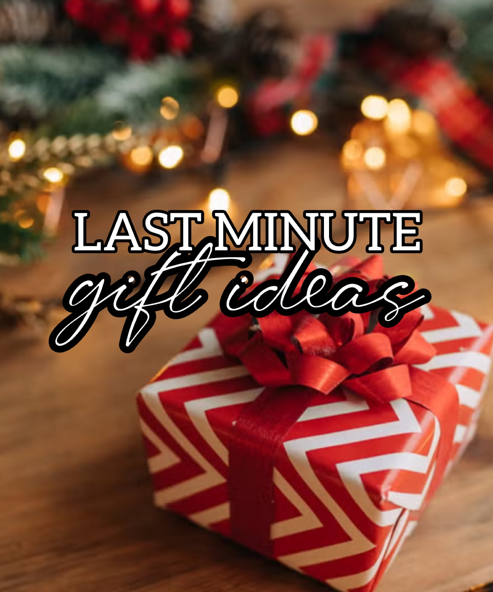 Here are a few gift ideas for your last minute shopping! 🎁 

#LTKHoliday #LTKGiftGuide #LTKSeasonal