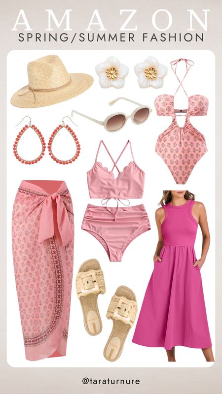 Explore my curated collection of vibrant summer fashion finds from Amazon. #amazon #amazonfashion #swimsuit #summerdress #summeroutfit #coverups #summeraccessories #raffiabags #beachbags 

#LTKItBag #LTKStyleTip #LTKSwim