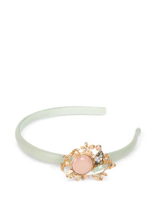 floral embellished headband | Farfetch Global