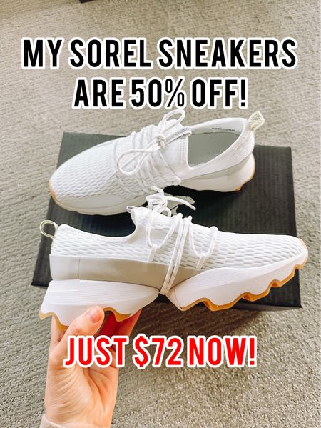 Sorel sneakers are on sale! Save 50% - these are TTS 

#LTKshoecrush #LTKunder100 #LTKsalealert