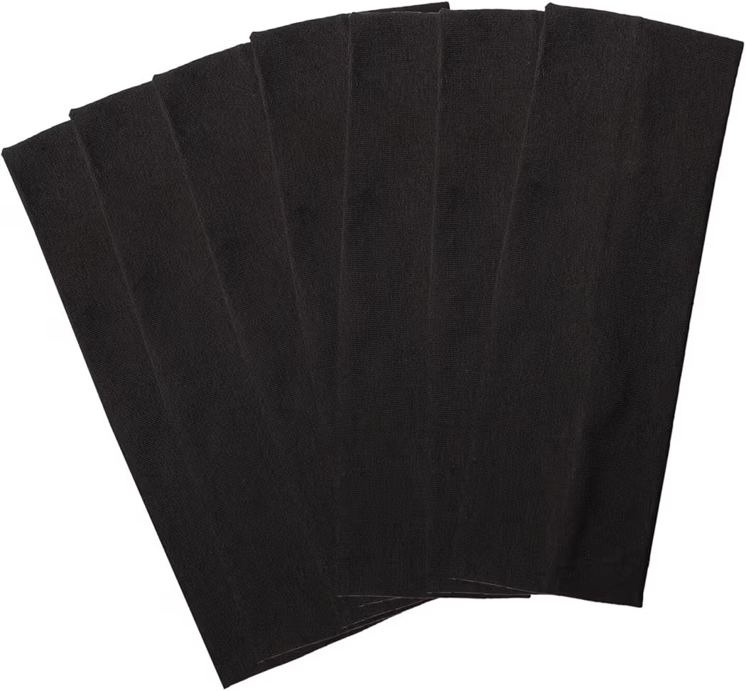 Black Headbands for Women Cotton Hair Bands Headband | Amazon (US)