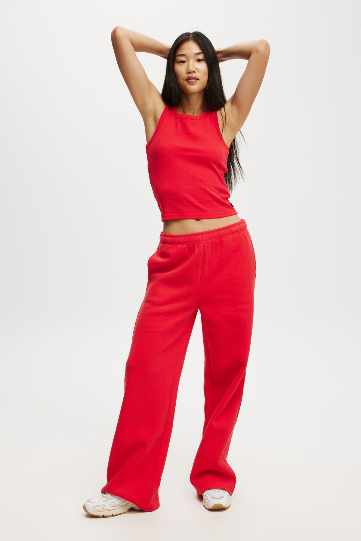 Plush Essential Straight Leg Sweatpant | Cotton On (US)