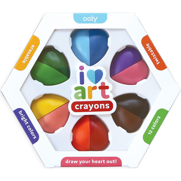 I Heart Art Crayons | Maisonette