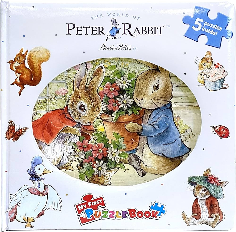 Phidal – The World of Peter Rabbit My First Puzzle Book - Jigsaw Book for Kids Children Toddler... | Amazon (US)