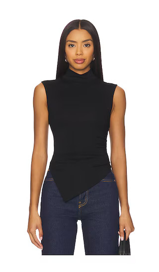 Regina Top in Black | Revolve Clothing (Global)