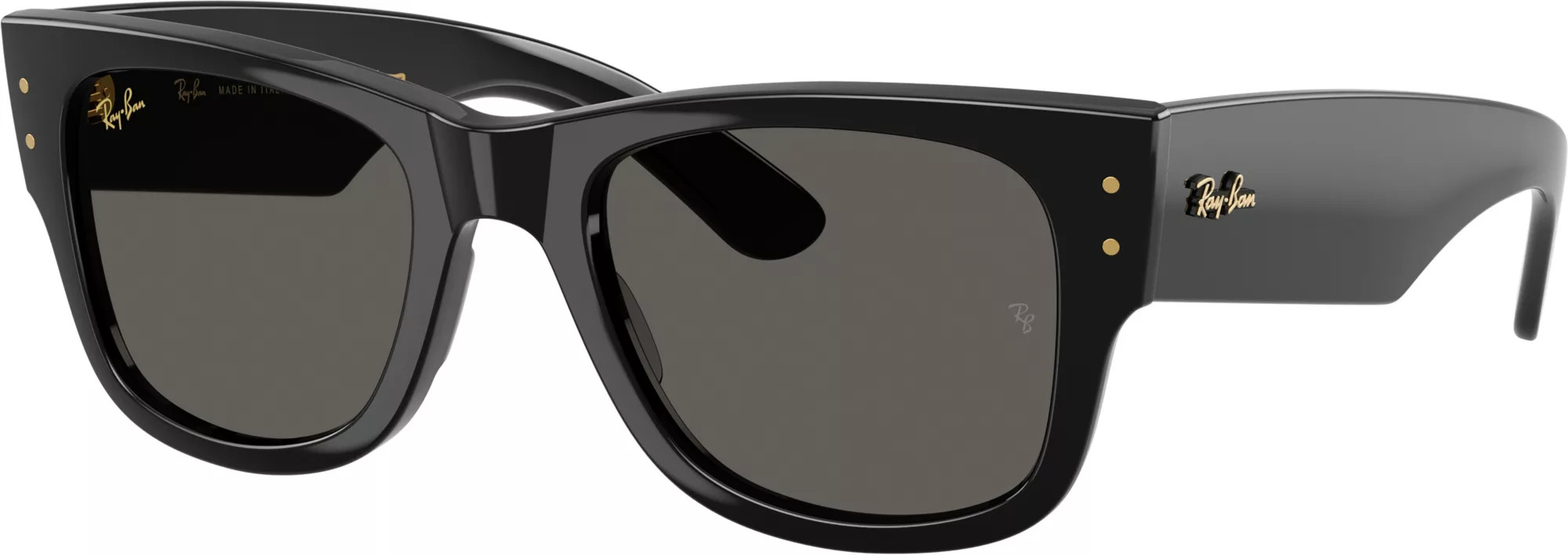 Ray-Ban Mega Wayfarer Blacked Out Collection Sunglasses, Men's, Black | DICK'S Sporting Goods