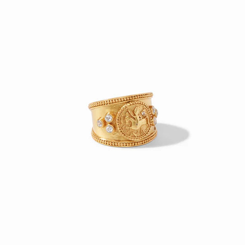 Coin Crest Ring | Julie Vos