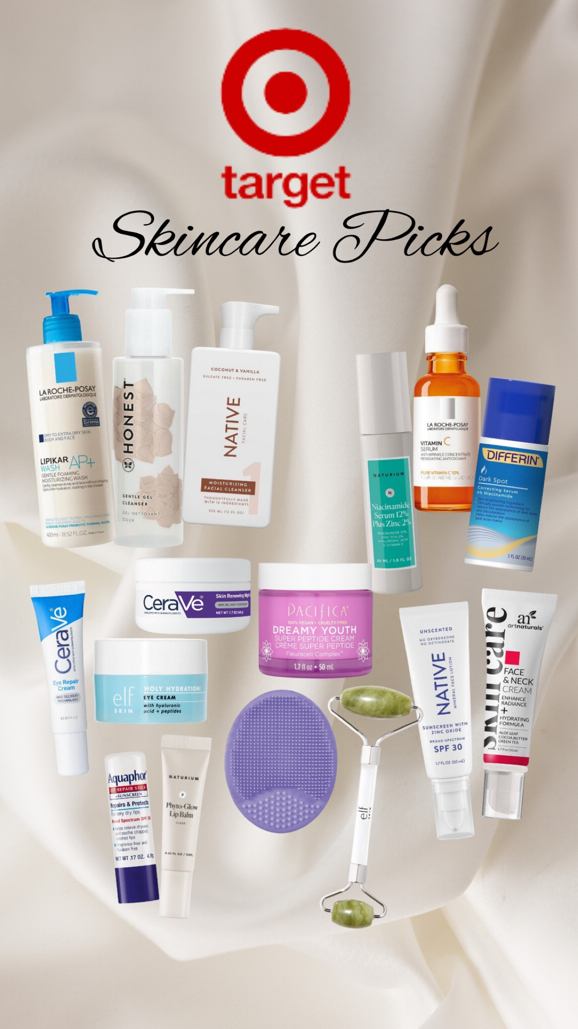 Some of my favorite affordable skin care products! Some of the items are currently on sale right now at #target #affordableskincare #skincare

#LTKSale #LTKsalealert #LTKbeauty