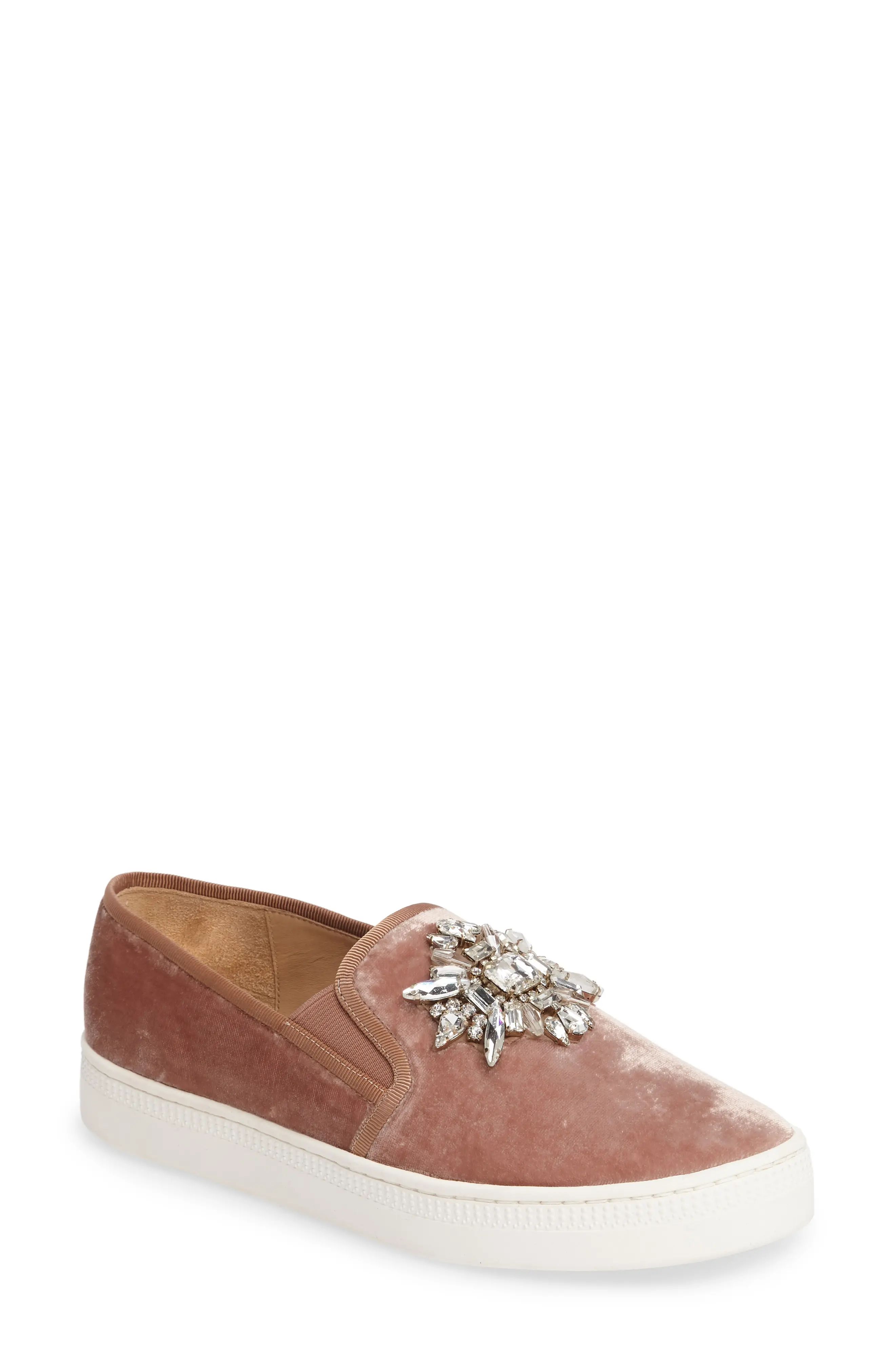 Barre Crystal Embellished Slip-On Sneaker | Nordstrom