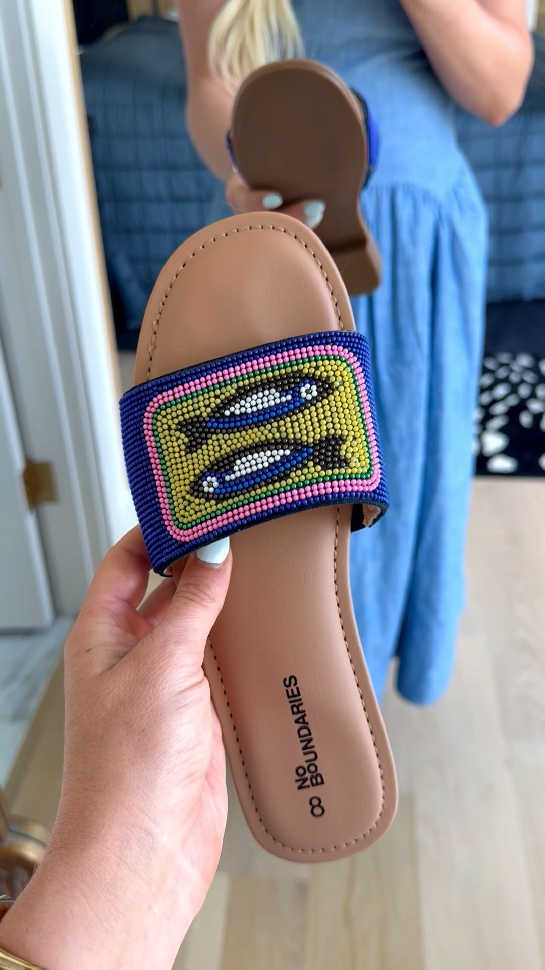 The cutest beaded sandals from Walmart!!

#LTKSeasonal #LTKgrwm #LTKootd