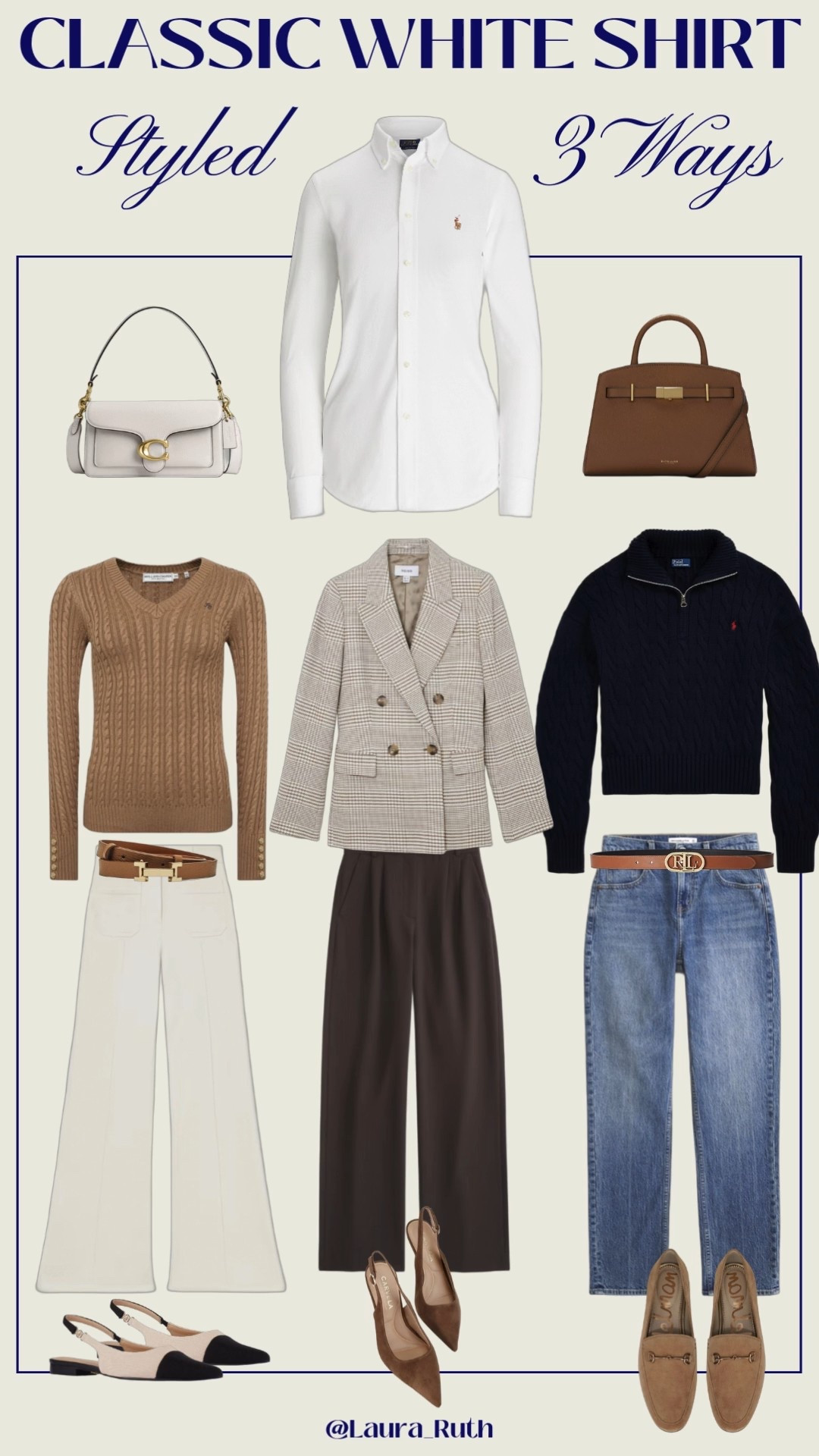 From polished workwear to effortless everyday and elevated casual, a crisp white button-down is the ultimate wardrobe staple. Styled with tailoring, denim, and cosy layers for versatile, timeless outfits you’ll wear on repeat.

#LTKjeans #LTKuk #LTKluxury