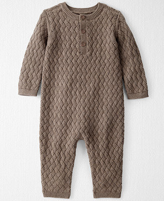 Baby Boys' or Baby Girls' Organic Long Sleeve Jumpsuit | Macy's