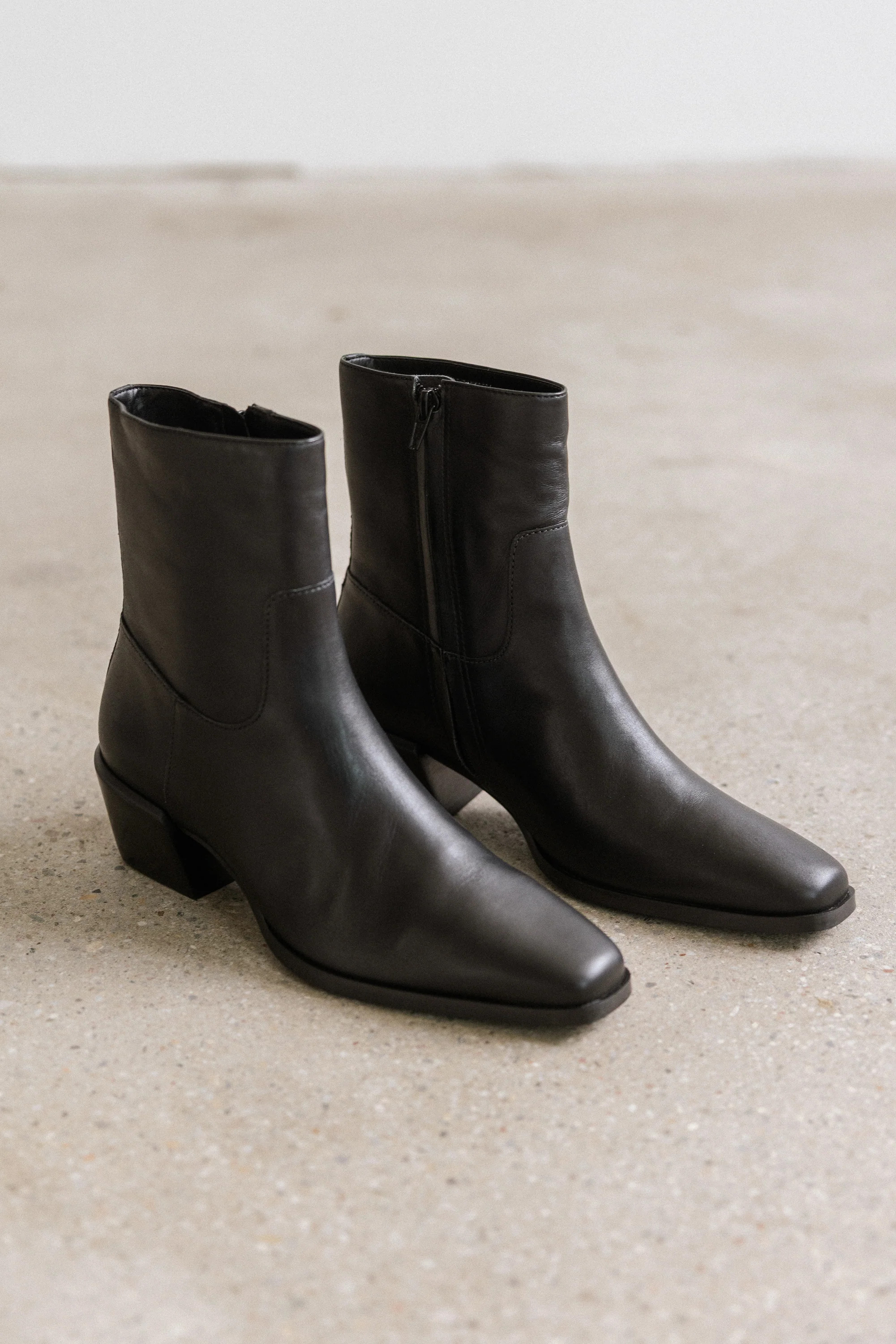 Steve Madden Daney Boots in Black Leather | Böhme US