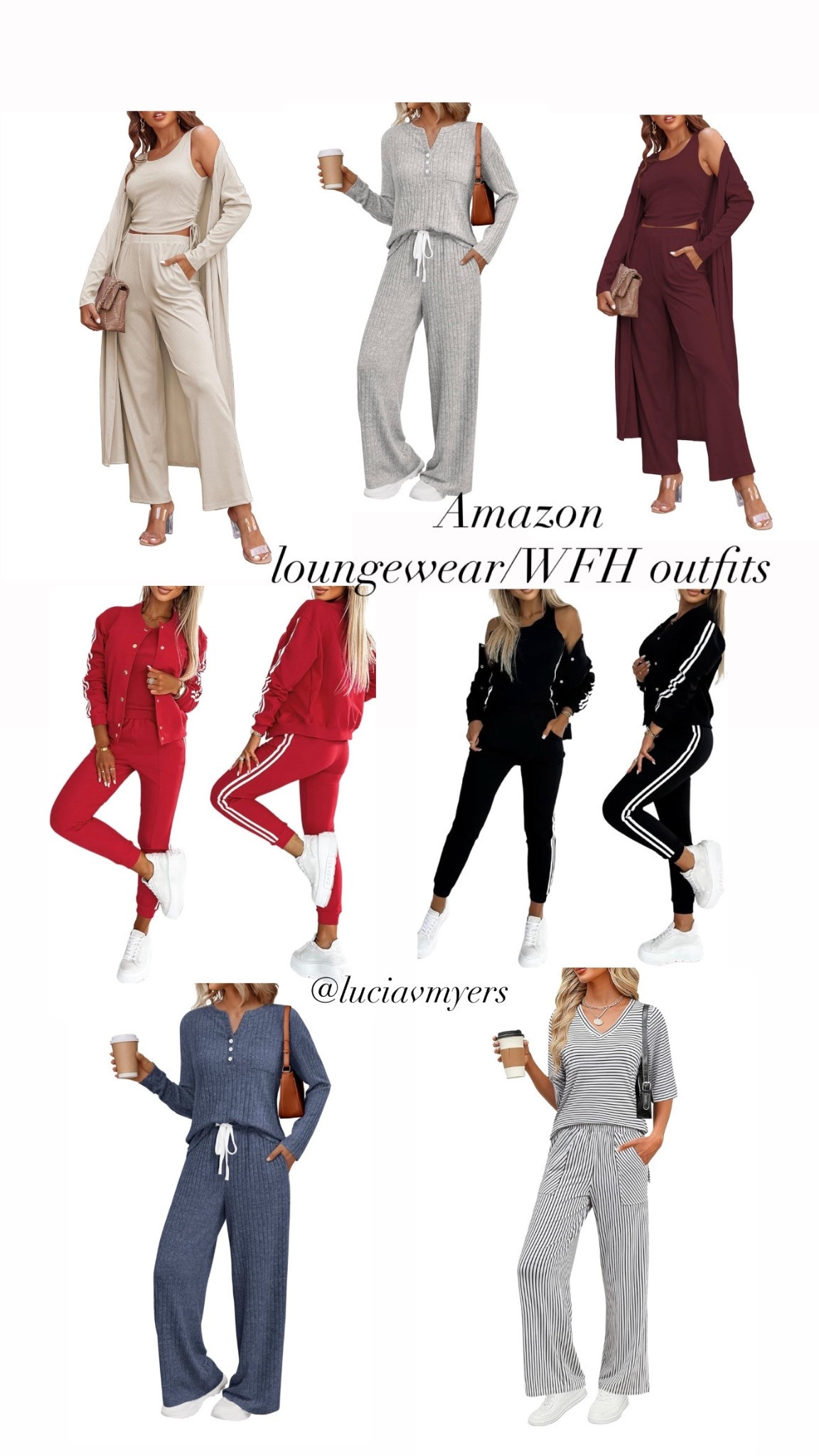 Currently on sale! Amazon outfits, perfect for casual outfits, loungewear, airport outfits, or work from home outfits. So cozy and cute! Different colors and sizes available. I have the top set in green and love it. TTS!

#amazon #amazonfind #amazonfashion #ltkunder100 #ltkunder50 #loungewear #wfh #wfhoutfit #workfromhome #casual #casualoutfit #streetwear #cardigan #sweater #cardiganset #pants #blue #black #beige #red #momwear #ltkactive #ltkmidsize #ltktravel #travelingoutfit #airportoutfit #airplaneoutfit

#LTKootd #LTKmomlife #LTKSaleAlert