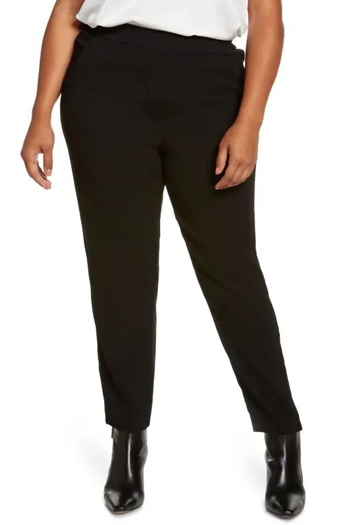 halogen(r) Relaxed Crop Pants in Black at Nordstrom, Size 20 W | Nordstrom