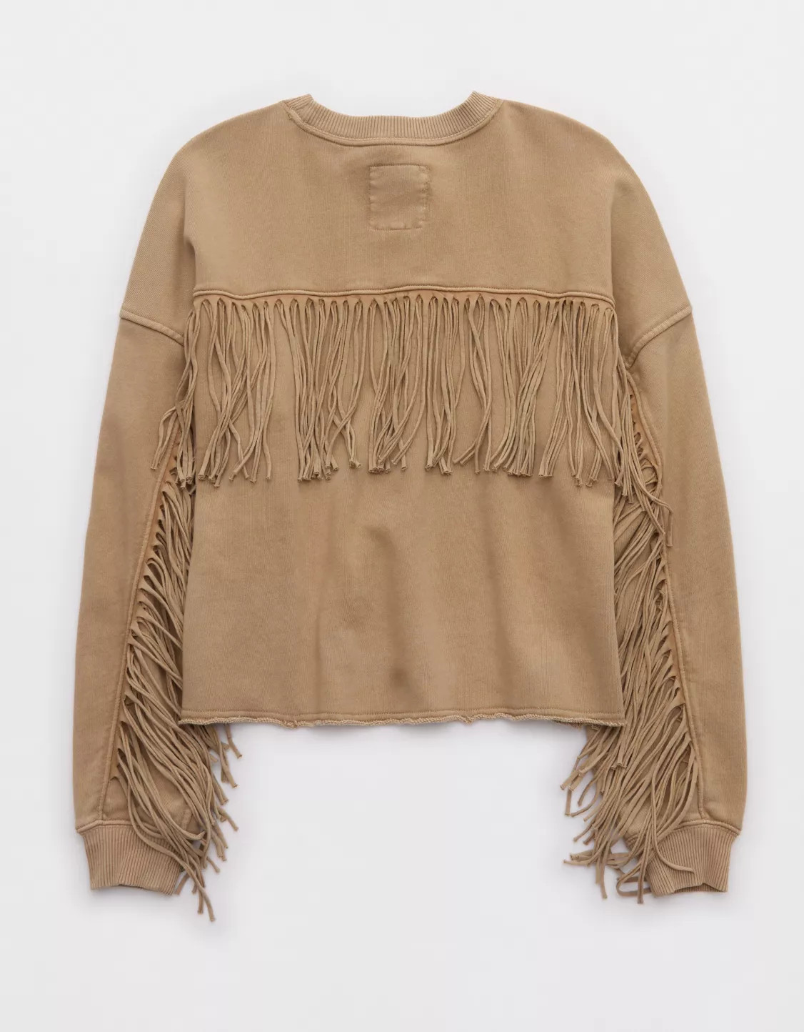 Aerie Festival Fringe Crew Sweatshirt | Aerie