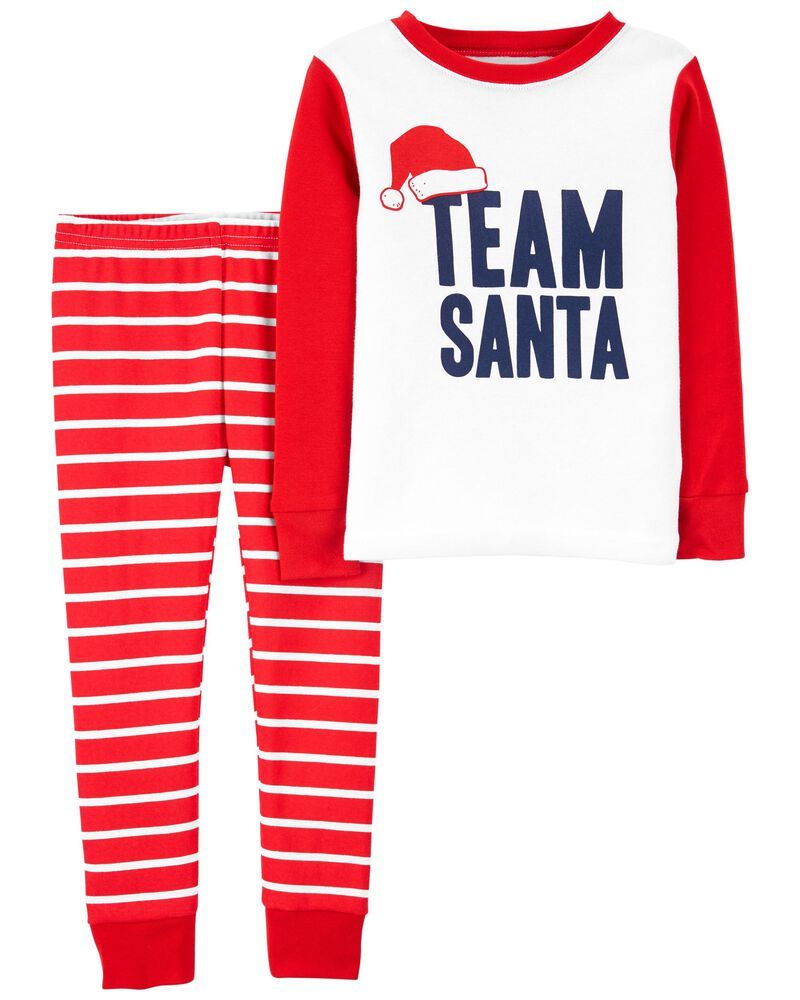 2-Piece Team Santa 100% Snug Fit Cotton PJs | Carter's