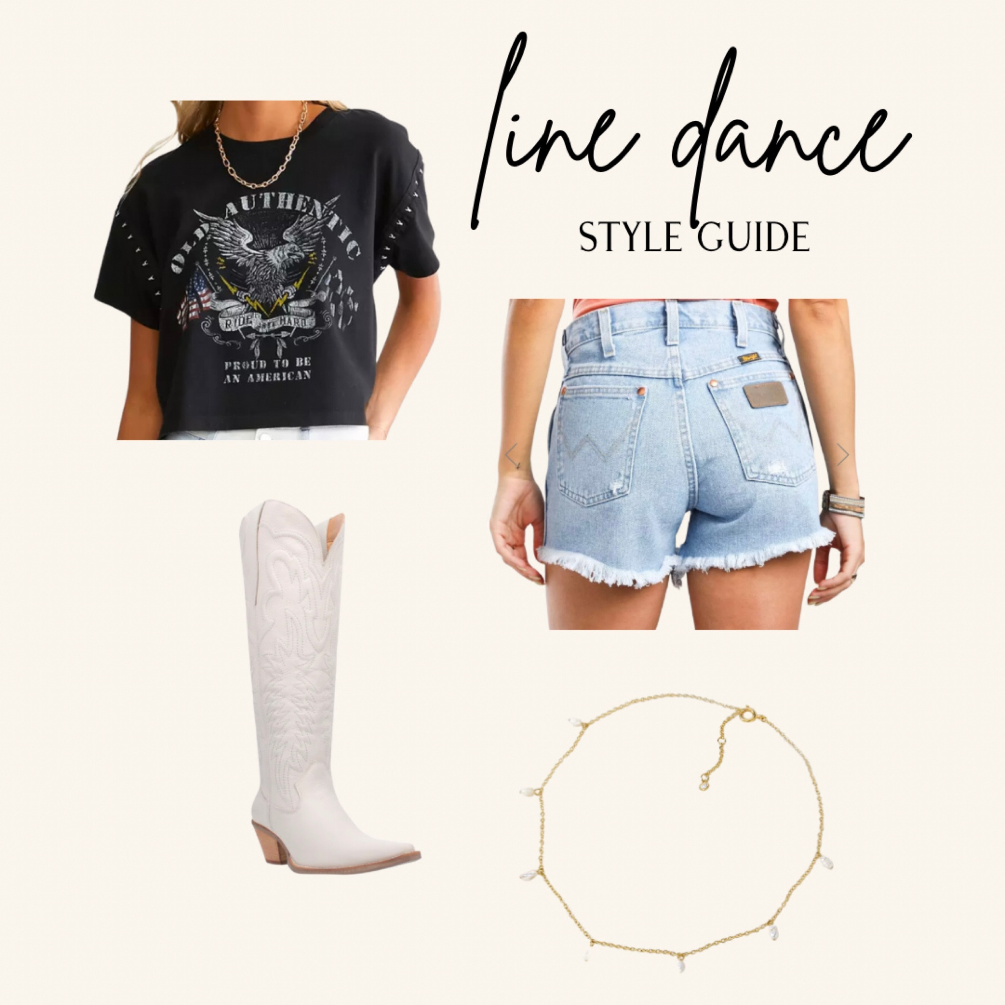 LINE DANCE OUTFIT 



#LTKStyleTip #LTKShoeCrush #LTKSummerSales