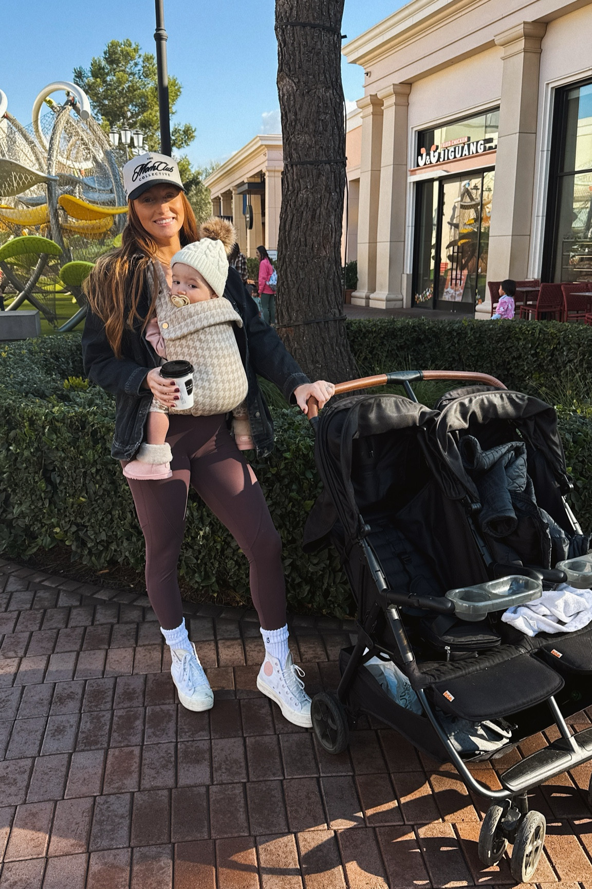 Saturday ootd. Mom ootd. Mom comfy outfits. Must have baby items 

#LTKFitness #LTKBaby #LTKFamily