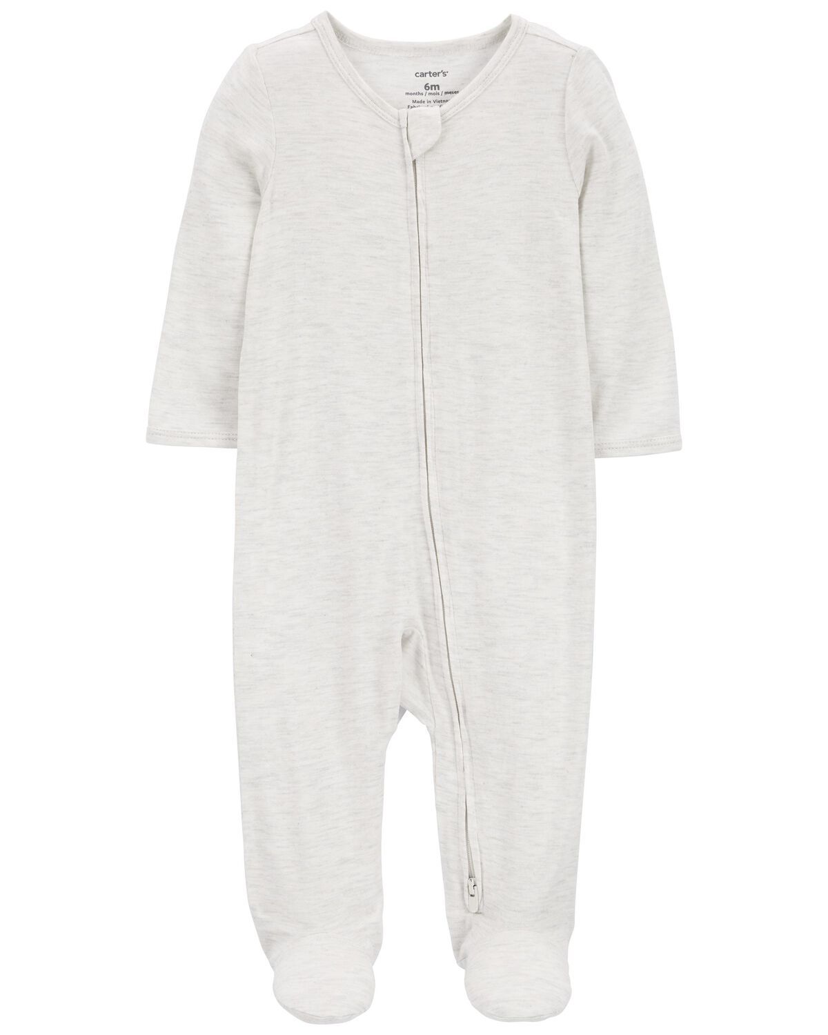 Baby Zip-Up PurelySoft Sleep & Play Pajamas | Carter's