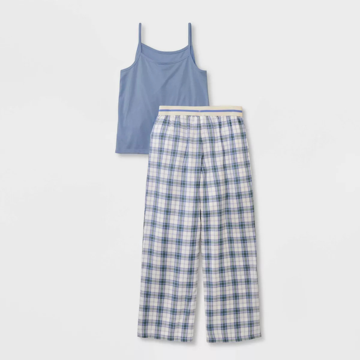 Girls' 2pc Cami/Flannel Pant Pajama Set - art class™ | Target