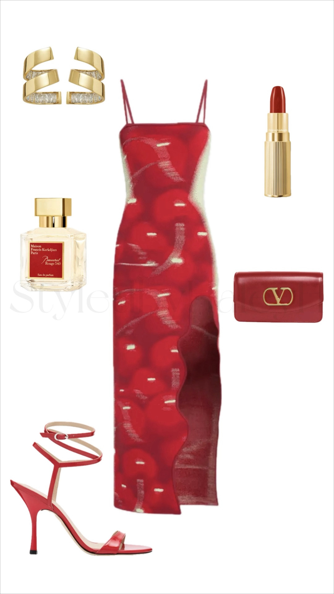 Look your best in this cherry red dress 💋 dinner date vibes 

#LTKItBag #LTKParties #LTKShoeCrush