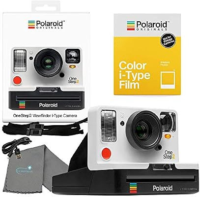 Polaroid OneStep 2 Viewfinder i-Type Camera 9008 White Bundle with a Color i-Type Film Pack 4668 ... | Amazon (US)