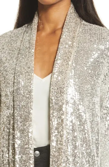 Steve Madden Show Stopper Sequin Duster Jacket | Nordstrom | Nordstrom