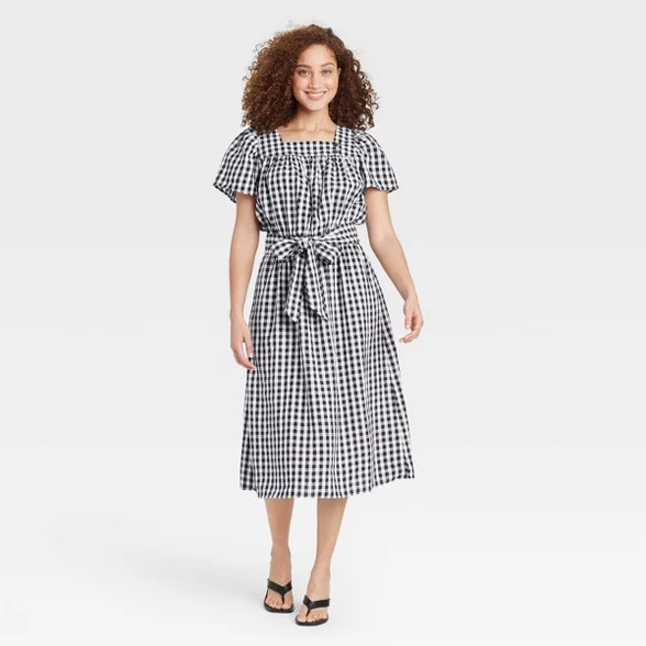 Women's Puff Short Sleeve Dress - Who What Wear™ | Target